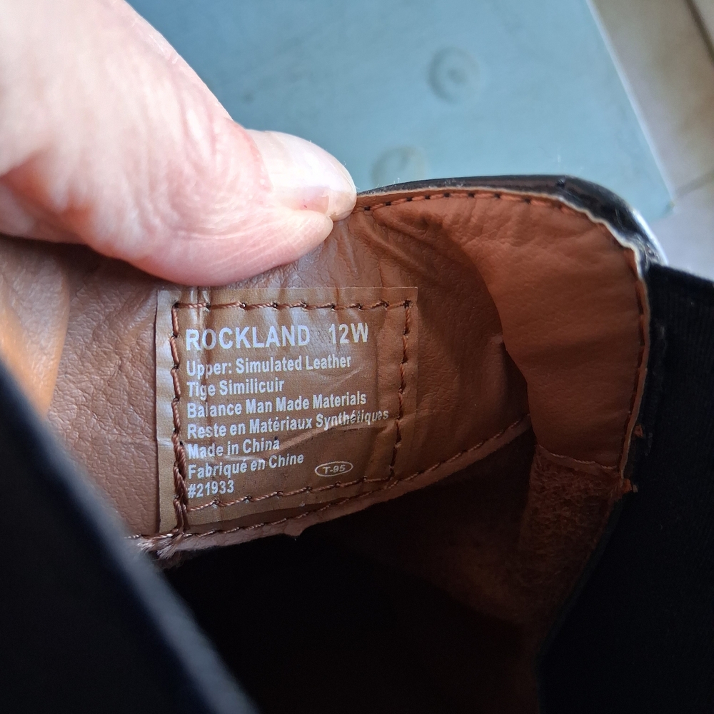 Deer Stags Rockland Chelsea Black Chukka Boots Sz12. NEW Streetwear Offic - Picture 9 of 14